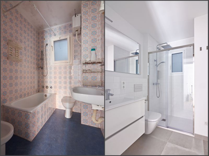 Before and After Bathroom Transformation