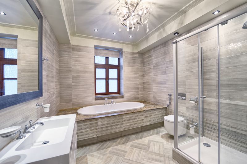 Completed Bathroom with Elegant Design